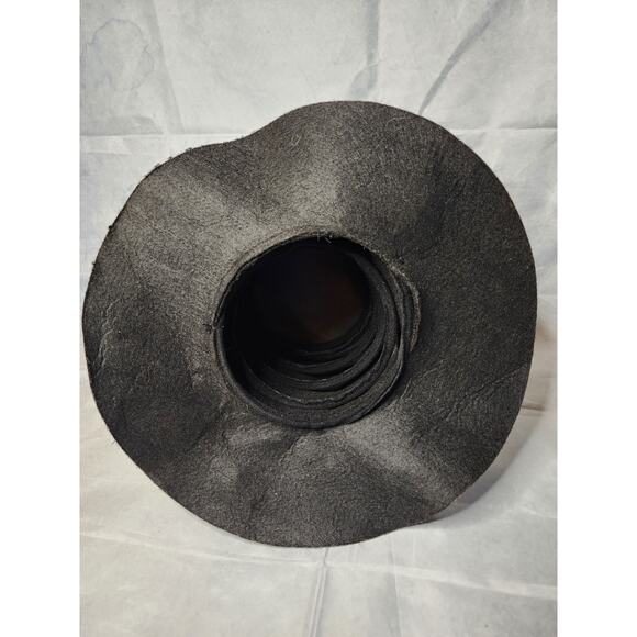 Christmas Tree Topper Hat Black Velvet Red Berry Pine Cone Frosted Centerpiece - Picture 8 of 10